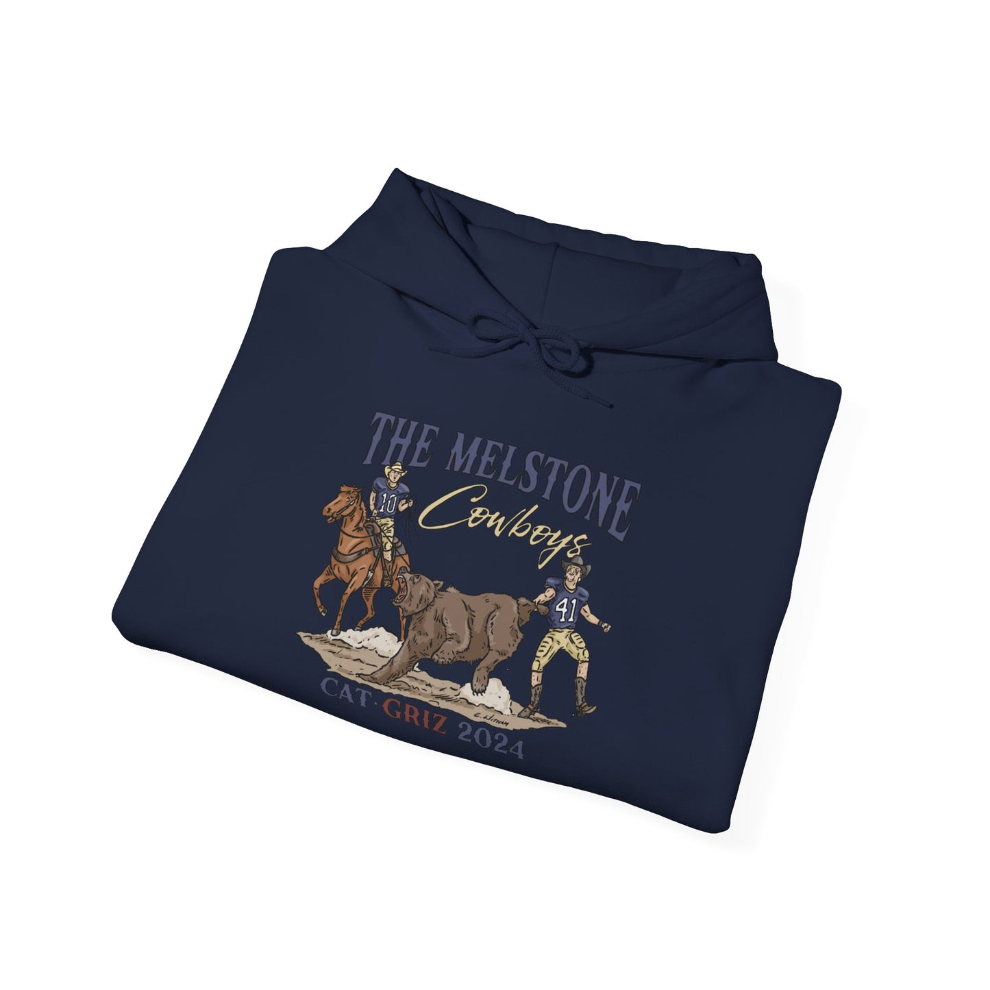 Melstone Cowboys- Unisex Heavy Blend™ Hooded Sweatshirt