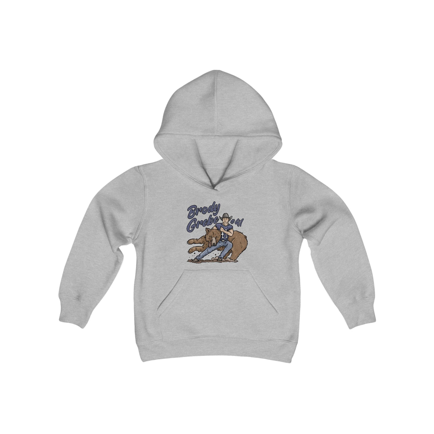 Brody Grebe- Youth Heavy Blend Hooded Sweatshirt