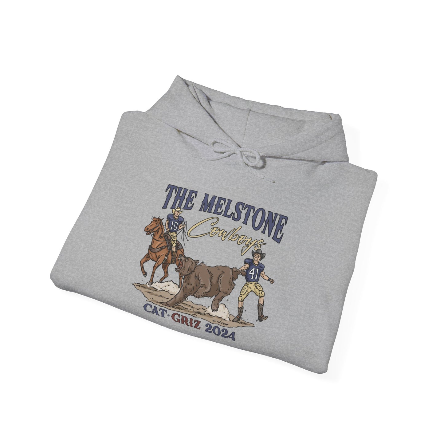 Melstone Cowboys- Unisex Heavy Blend™ Hooded Sweatshirt