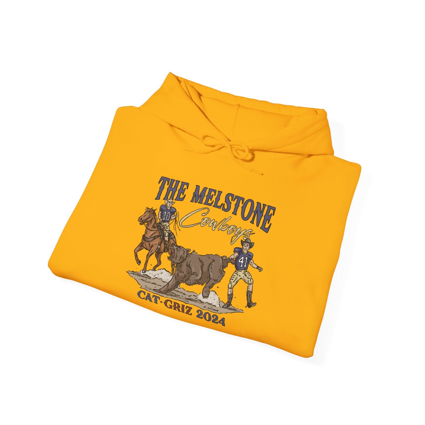 Melstone Cowboys- Unisex Heavy Blend™ Hooded Sweatshirt