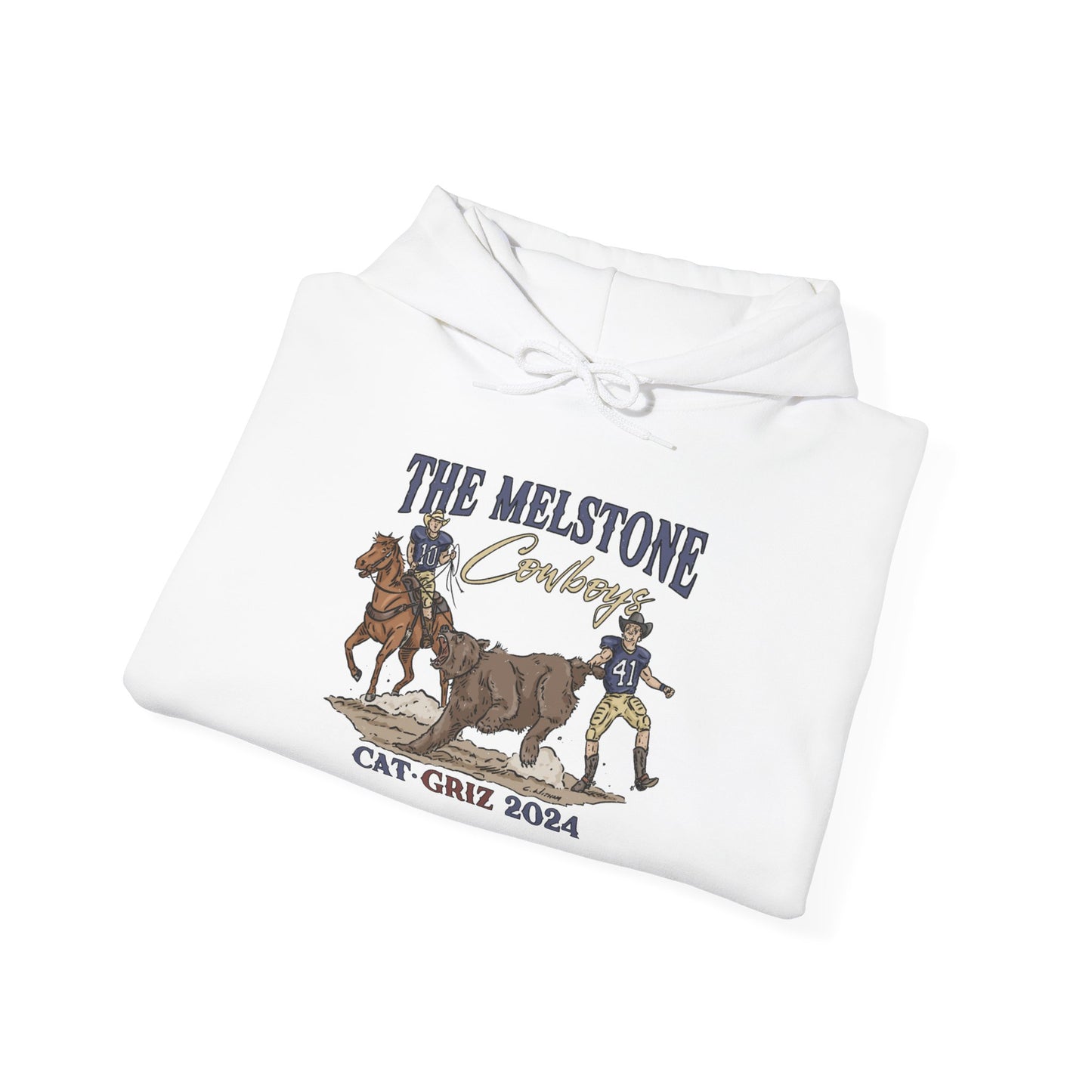 Melstone Cowboys- Unisex Heavy Blend™ Hooded Sweatshirt